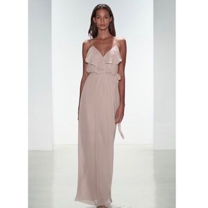Blush Thin Strap Gown